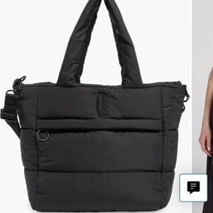 Thacker Black Quinn Nylon Bag NEW!
